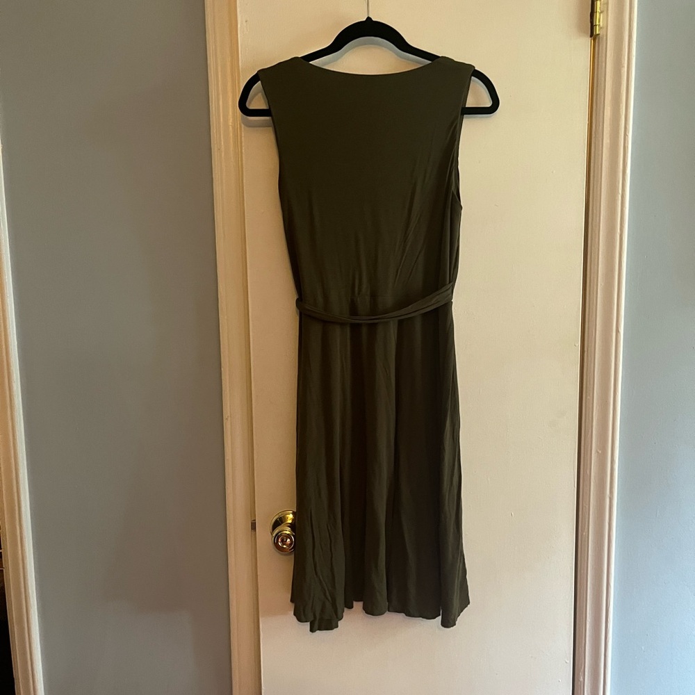 Anthropology Bailey/44 olive dress large